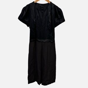 Marc by Marc Jacobs black silk cocktail dress